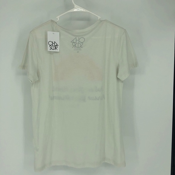 CHASER NEW Follow Your Heart Graphic Tee Shirt S/M - Picture 4 of 8